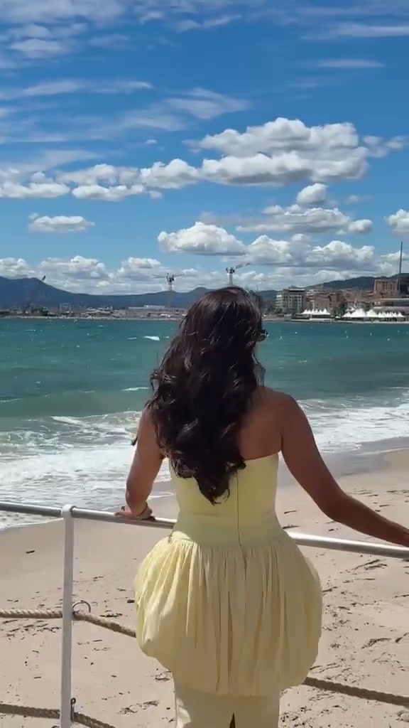 Sanam Saeed at Cannes